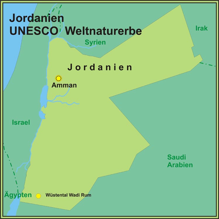 UNESCO Weltnaturerbe in Jordanien